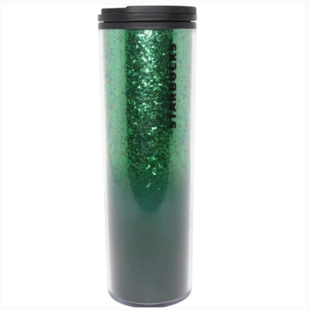 Starbucks NWT 2019 Holiday 16oz Sparkle Glitter Tumbler Starbucks